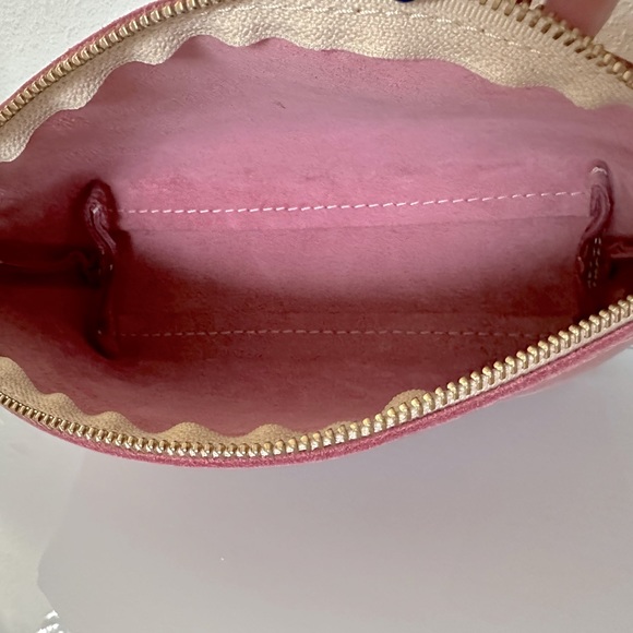 NWT 🦄 Portland Leather Eclipse Makeup Tote in Gorgeous Unicorn Blossom Color. - Picture 4 of 4